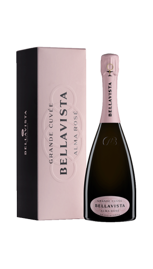Franciacorta Rosé Pas Dosé DOCG "Gran Cuvée Alma Rosé" - Bellavista
