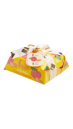 Colomba Pesche e Amaretti gr 750 - Filippi