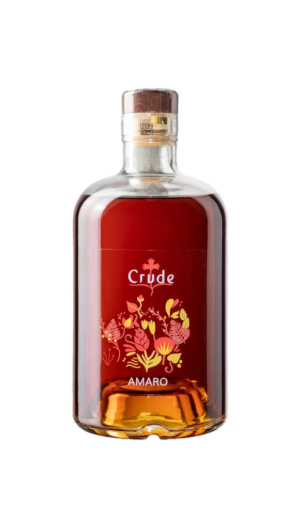 Bottiglia dell'amaro Crude