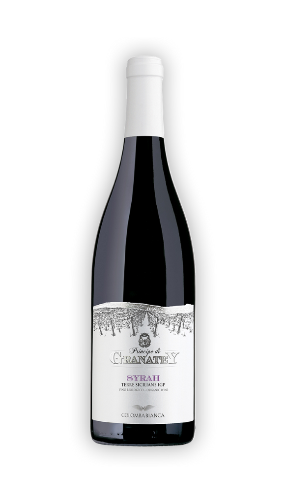 Bottiglia Granatey Syrah Colomba bianca
